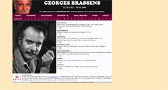 Desktop Screenshot of georges-brassens.com
